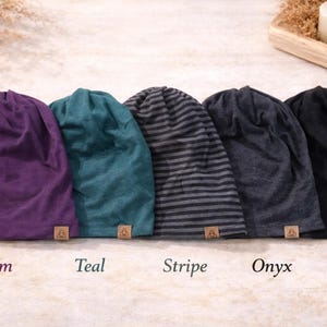Twist Toque ~ Bamboo Jersey image 9