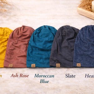 Twist Toque ~ Bamboo Jersey image 8
