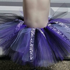 Purple Zebra Tutu Child / Teen / Adult Sizing, Plus Size image 2