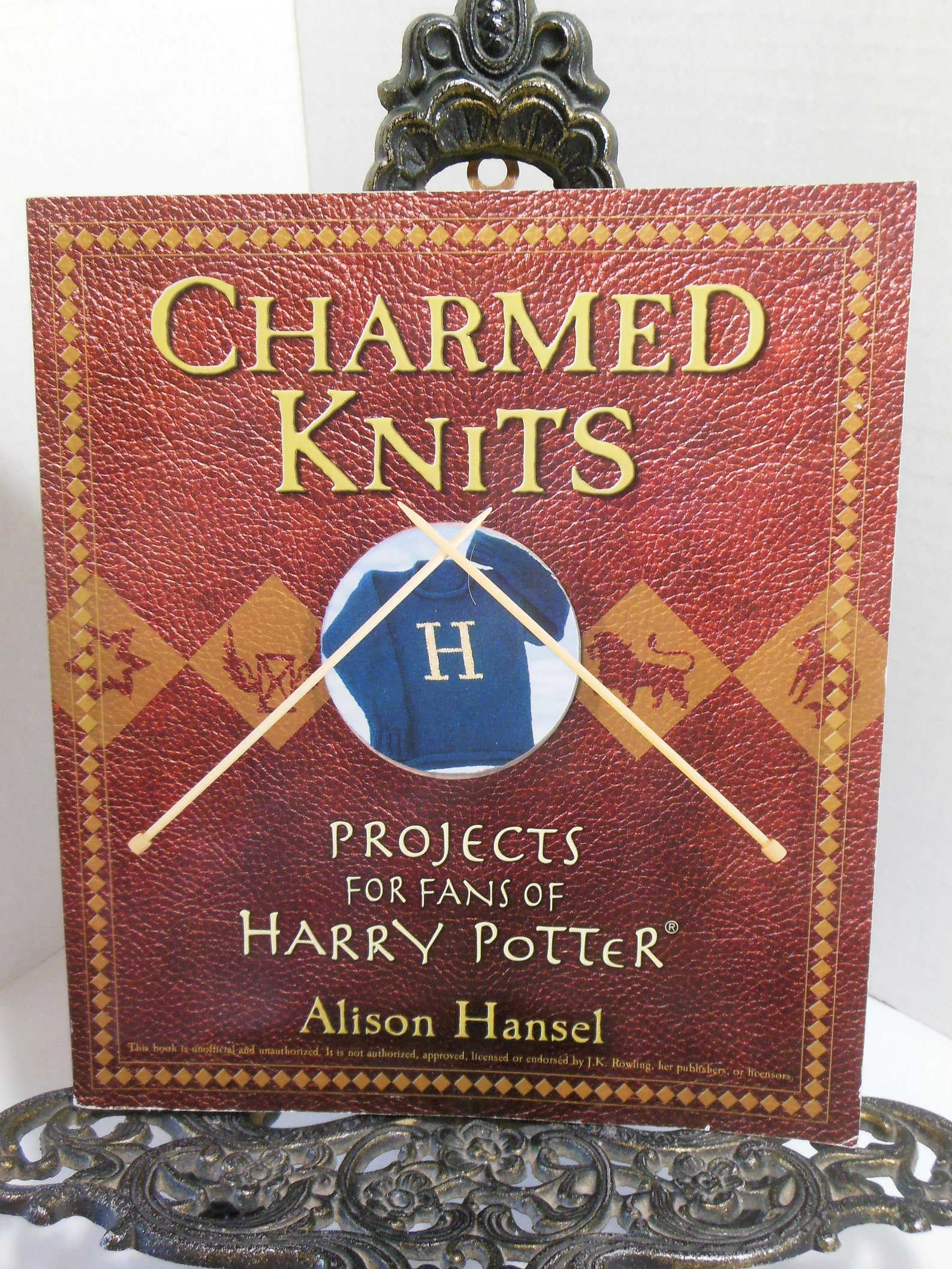 CHARMED KNITS Fans of Harry Potter Knitting Pattern BOOK Etsy