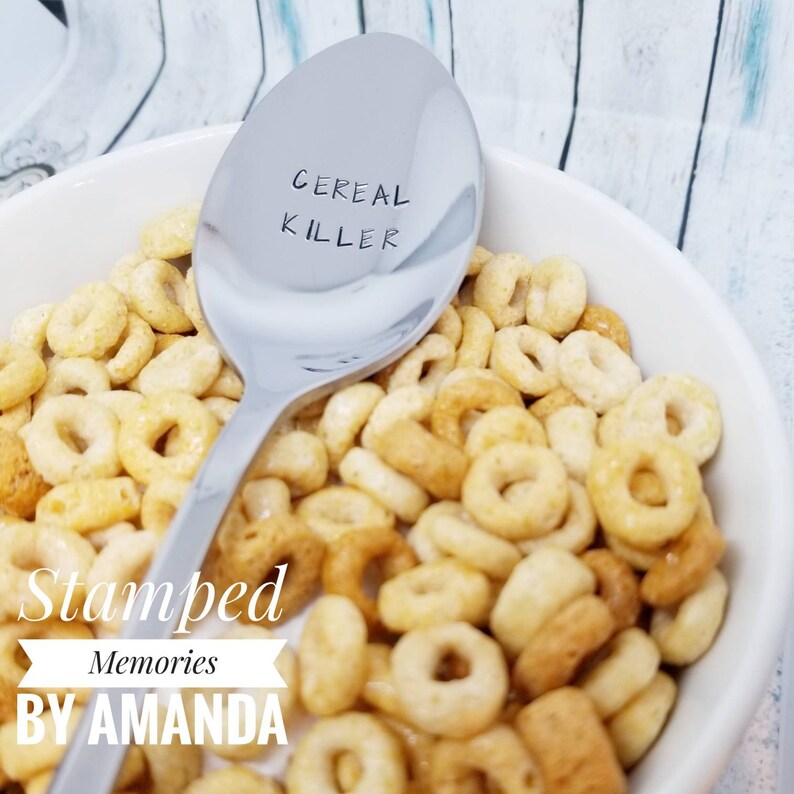 Cereal Killer Spoon Great Gift for a Cereal Lover Etsy Canada