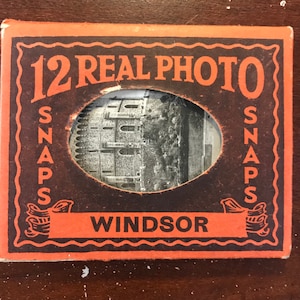 Paquet souvenir - Château de Windsor. Vintage.