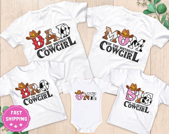 Mom Of The Birthday Cowgirl T-Shirt Mom Of The Birthday Cowgirl T-Shirt