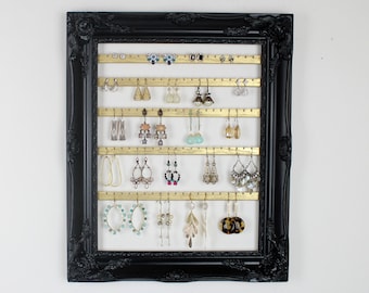 Art Deco Swing Picture Frame Earring Holder-small