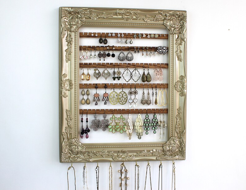 Necklace Hooks Add On Add Necklace Hooks to Earring Holder Etsy