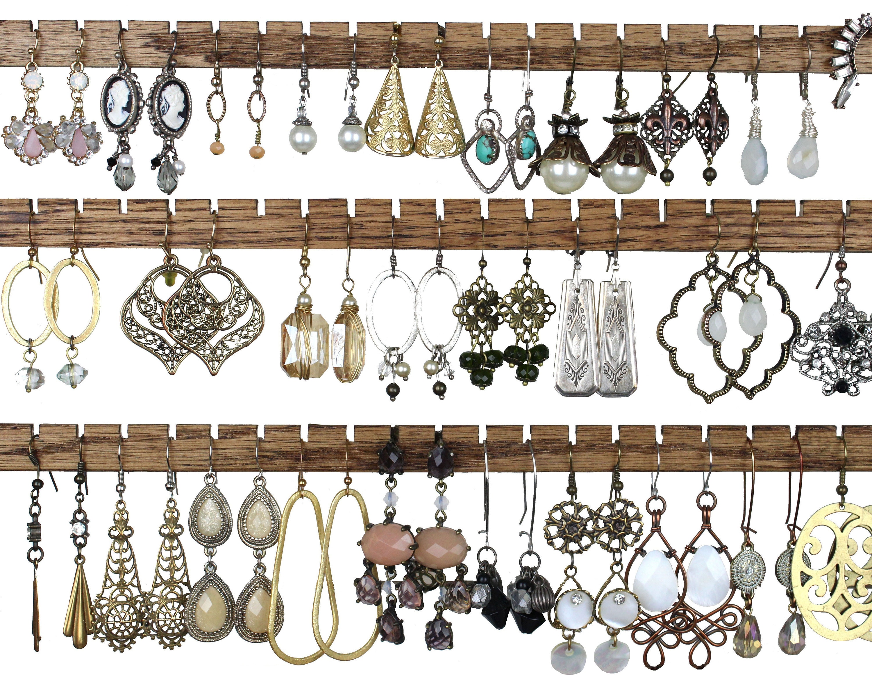 Share more than 149 handmade earring holder latest