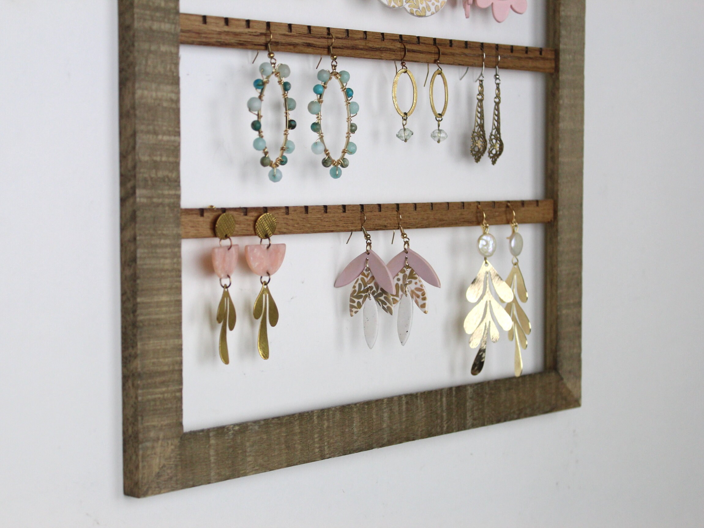 Organisateur Mural étoiles Pour Boucles D'oreilles - Support Suspendu élégant - Pour Maison Ou Boutique