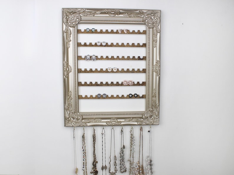 Gauge Earring Holder Plug Earring Organizer Wall Hanging Etsy