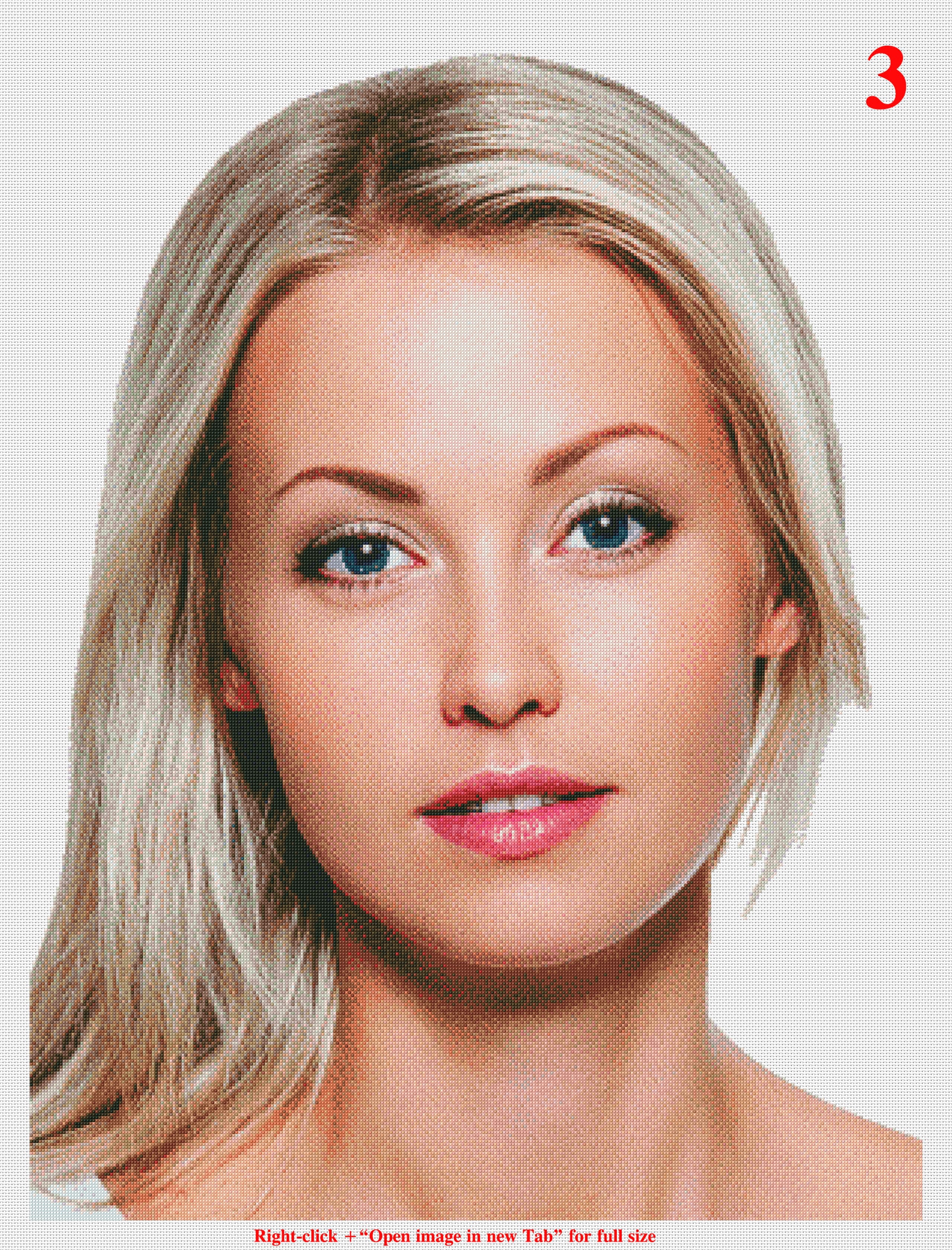 Custom made Cross Stitch pattern Photo Realistic Cross Etsy