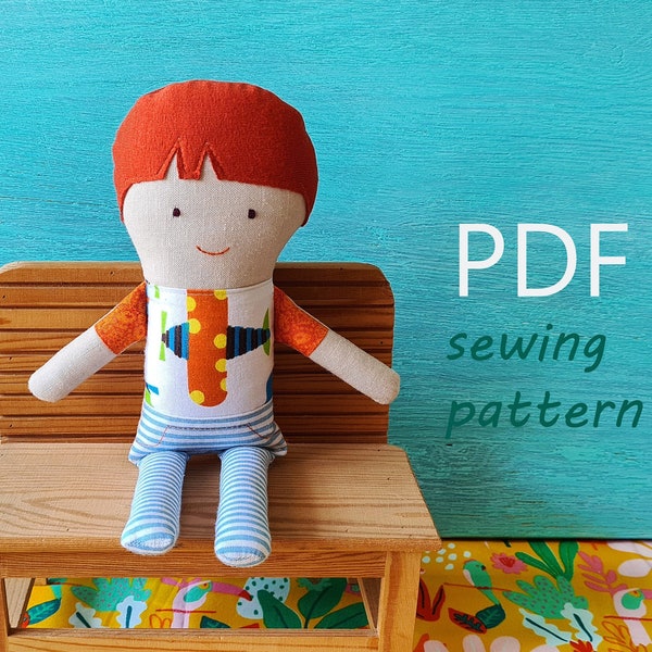 Rag Doll Pattern - Etsy