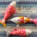 Stuffed Fish Doll Pattern, Handmade DIY Doll Pattern, Fish for Fish ...