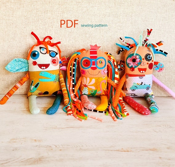 The cute creature doll.  Create your own doll!  Crazy doll.
