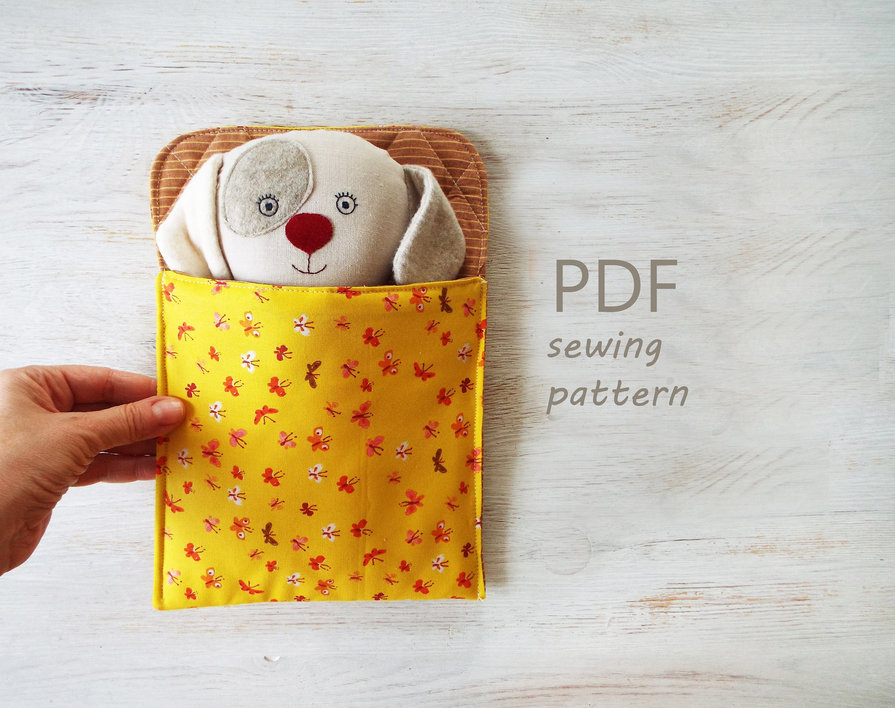 PDF 3 Stuffed Animal Sewing Patterns and Tutorials Sitting Baby