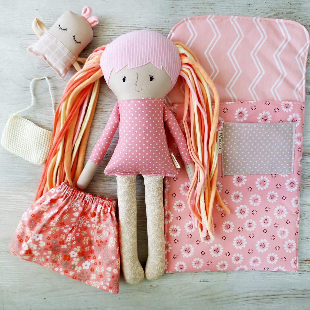 Rag Doll for Play, Fairy Gift for Girls Aged 2 to 10 Years, Develops ...