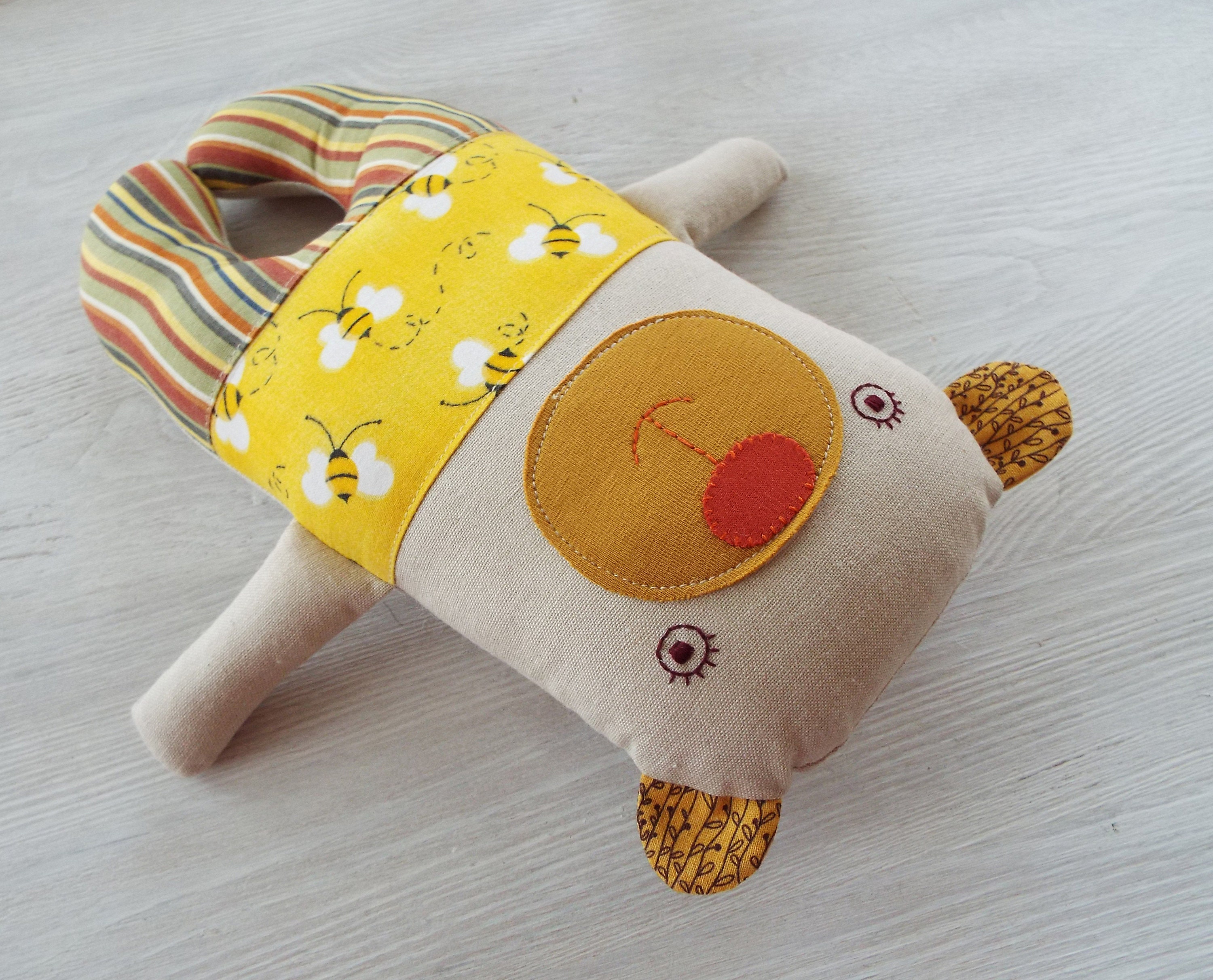 Bear Doll Pattern Sewing Handmade DIY Cloth Doll Pattern | Etsy