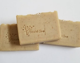OATMEAL MILK & HONEY | Oatmeal and Honey Soap | Eczema Soap| Handmade Soap | Luxury Artisan Soap | Positive Suds