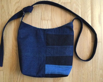 Denim Cross Body Bag