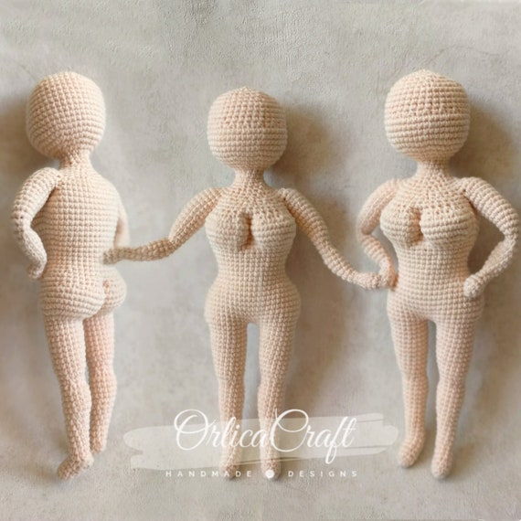 crochet doll body