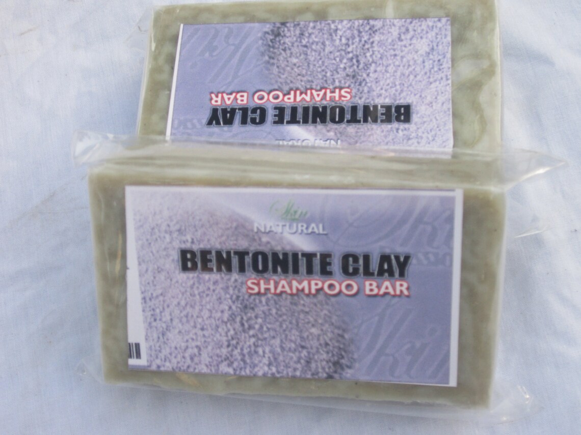 Bentonite Clay Shampoo Bar/ Natural/ Home Made/ Hand Made/free Etsy