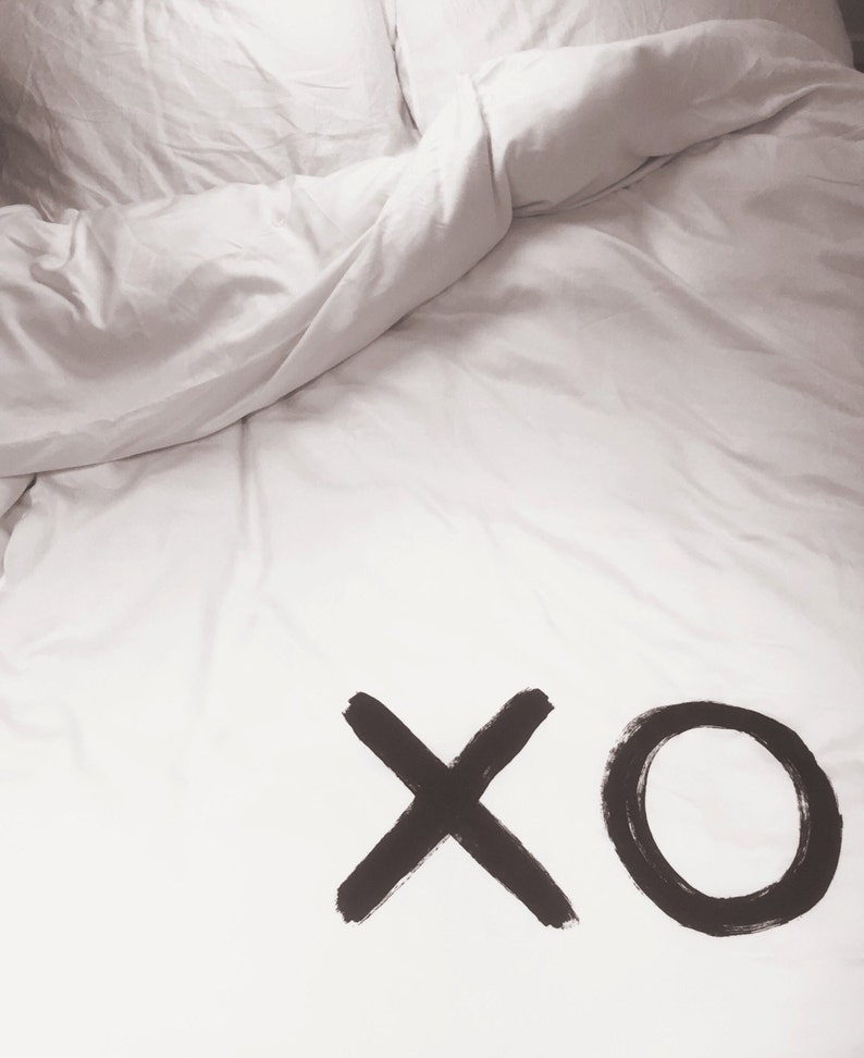 XO Print Tencel Quilt Cover image 1