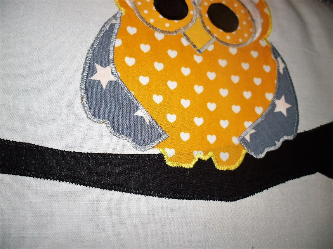 Krabbeldecke Kinderdecke Patchworkdecke Eule Etsy