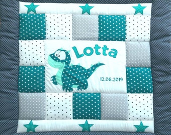 Baby blanket, quilt, Patchworkdecke, Krabbeldecke, Kinderdecke SOFORT LIEFERBAR