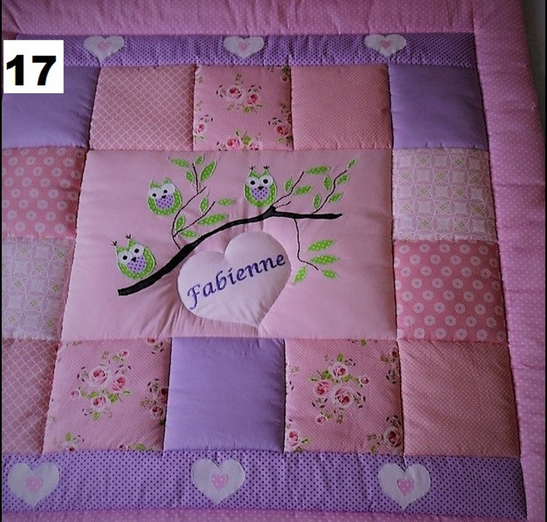 Children's Blanket Patchwork Blanket Crawl Blanket Etsy