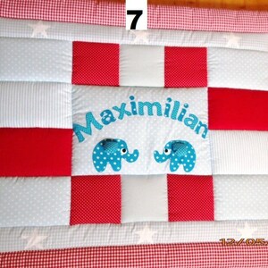 Couverture de crabe, couverture patchwork, couverture pour enfants