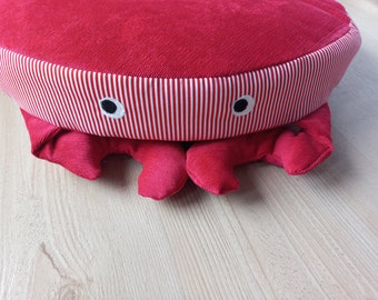 Cerchio mattutino / cerchio di seduta per l'asilo / cuscino da pavimento con nome / cuscino da seduta per bambini, bambine, bambini, personalizzabile KREBS senza costi aggiuntivi.