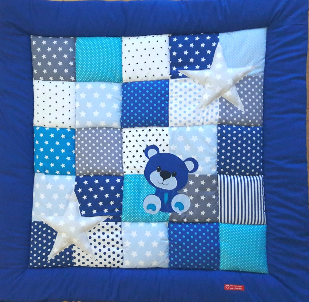 Baby Blanket Quilt Patchwork Blanket Crawling Blanket Etsy UK
