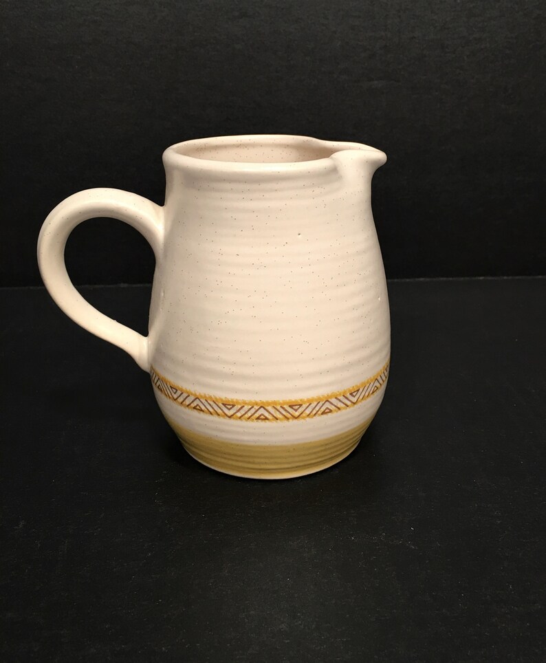 1965-1983 Vintage Franciscan Earthenware Hacienda Gold Creamer Pitcher