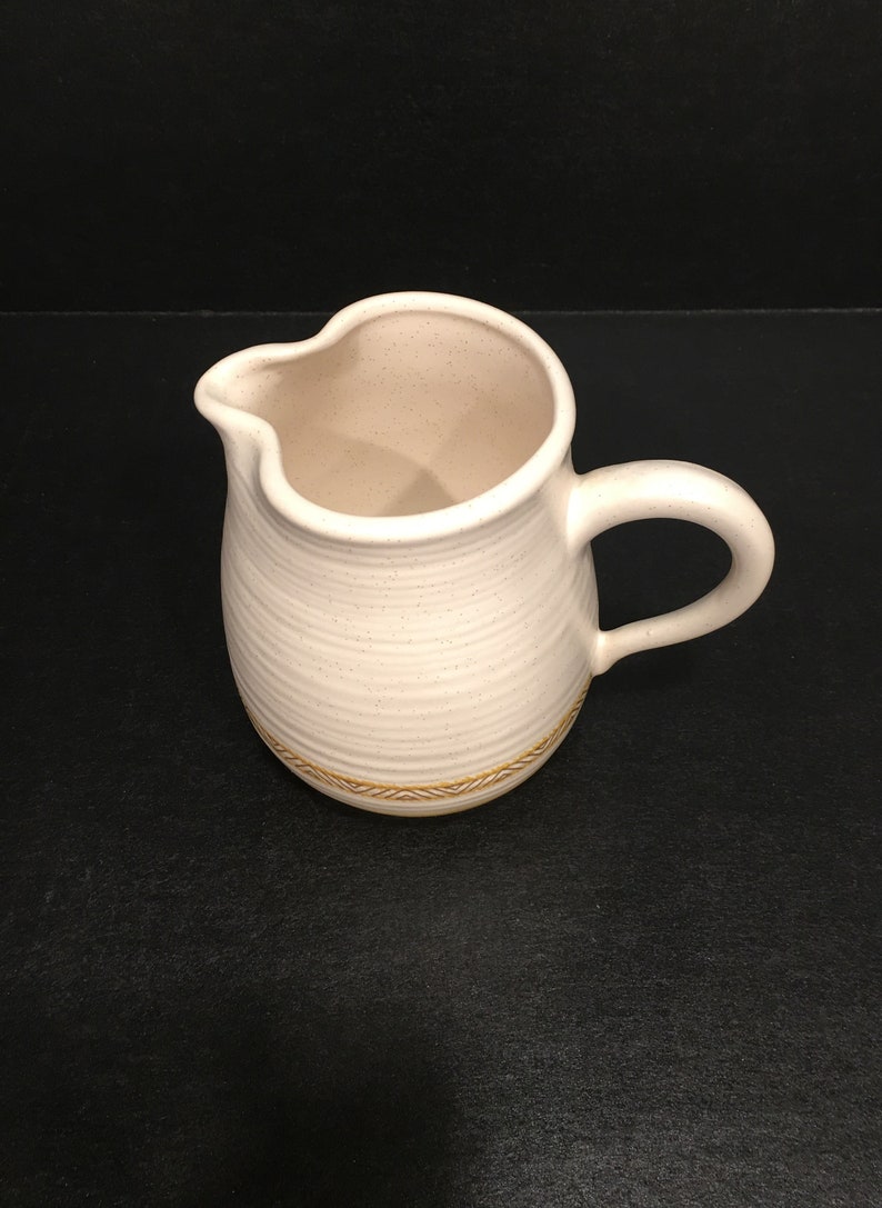 1965-1983 Vintage Franciscan Earthenware Hacienda Gold Creamer Pitcher