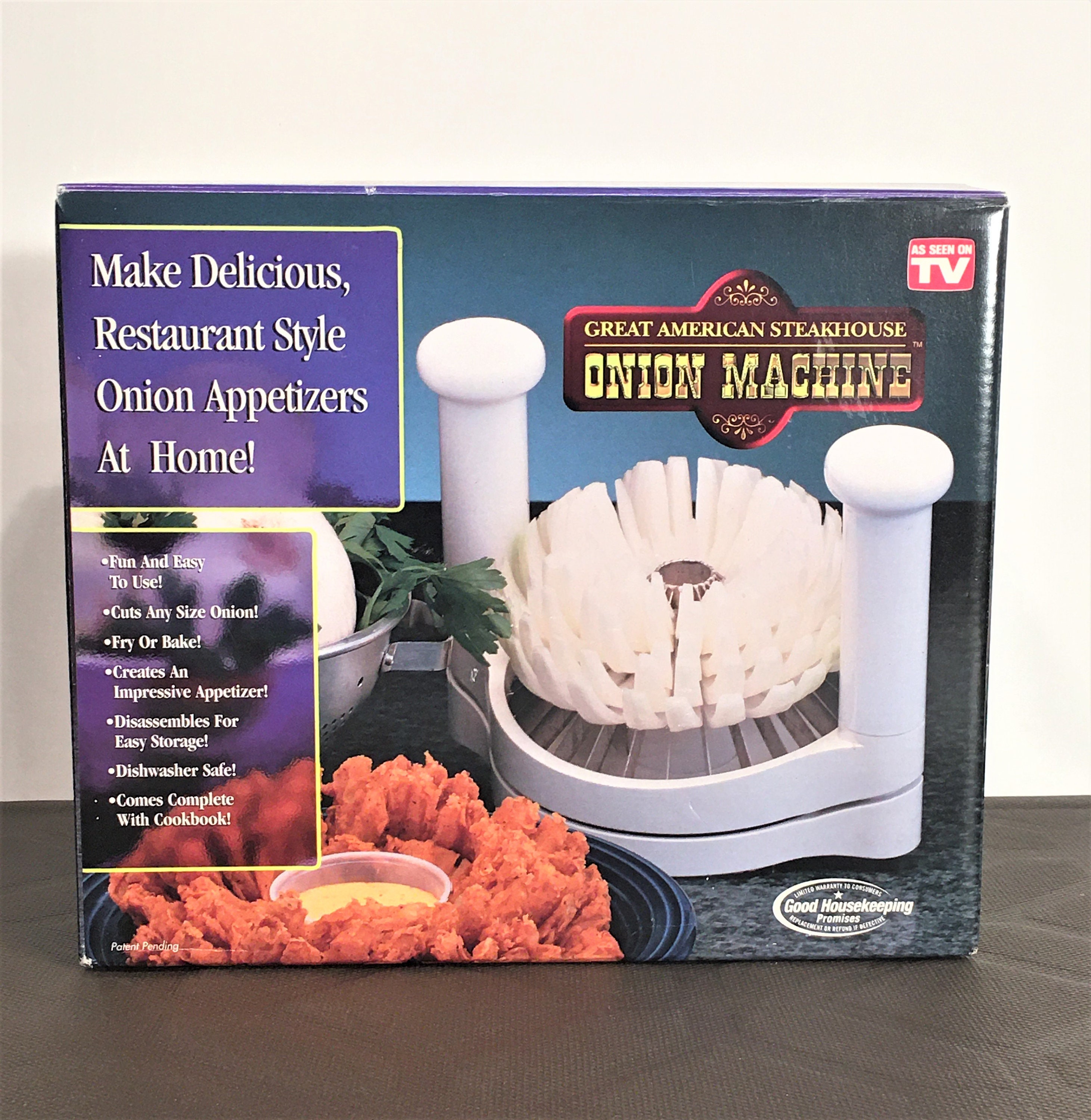 Great American Steakhouse Onion Machine for Blooming Onion Includes  Instruction/recipe Booklet Preparation Excellent Condition 