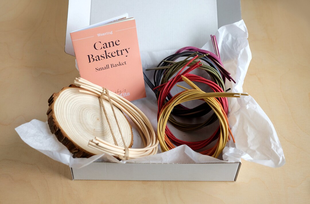 Basket Making Kit Small Basket DIY Craft Kit Handmade Gift Etsy UK
