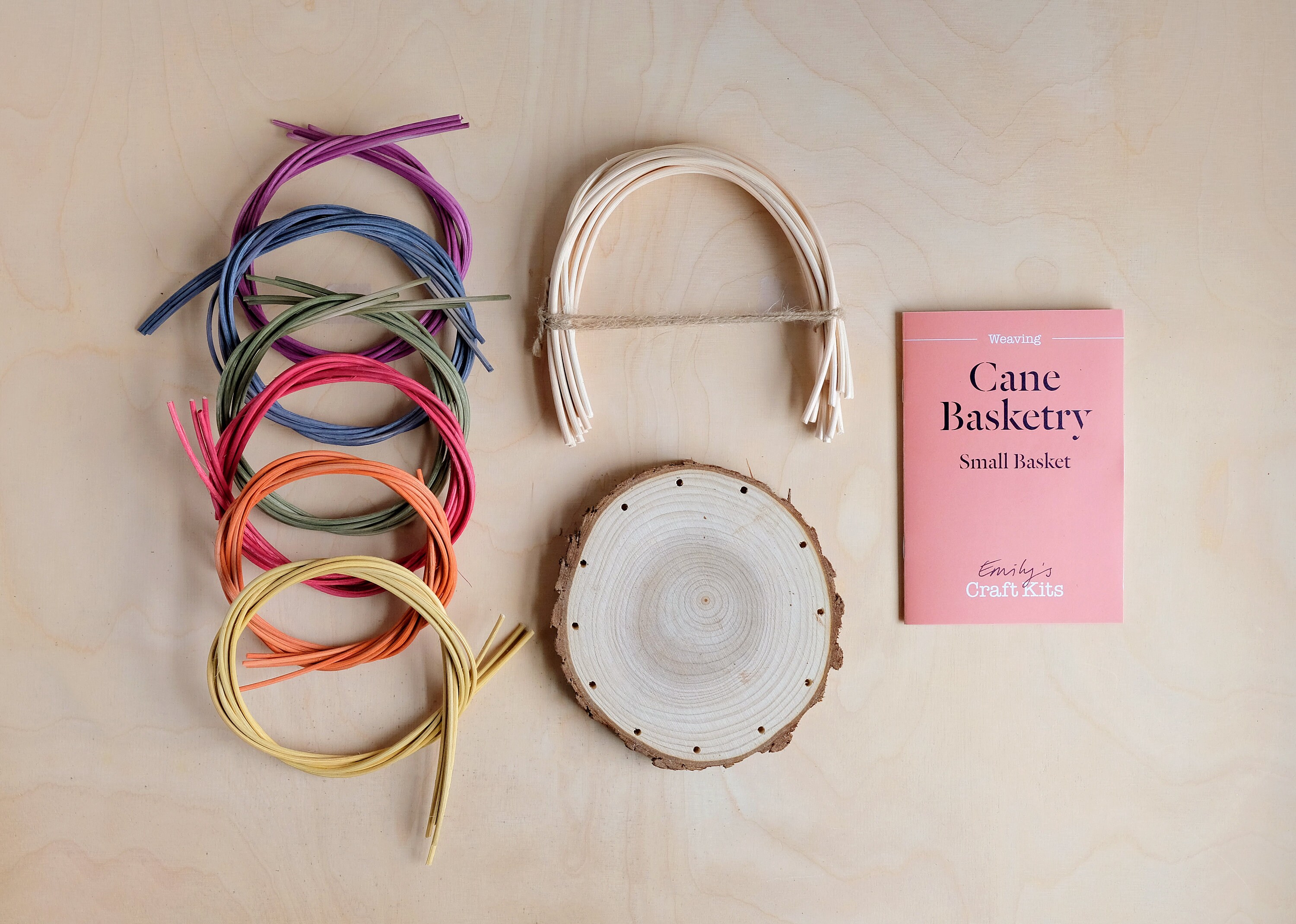 Basket Making Kit Small Basket DIY Craft Kit Handmade Etsy