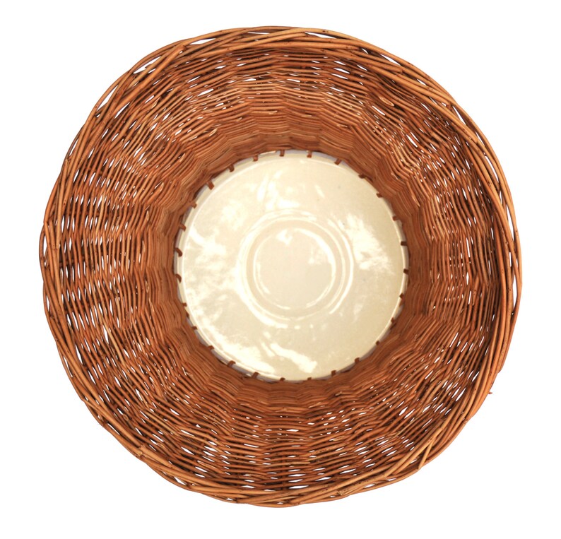 Ceramic and Willow Sculpture/Vase/Planter Etsy