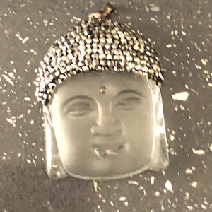 colgante de cabeza de buda