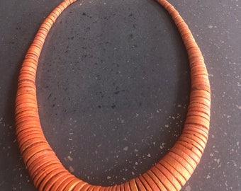 Wooden Berber necklace