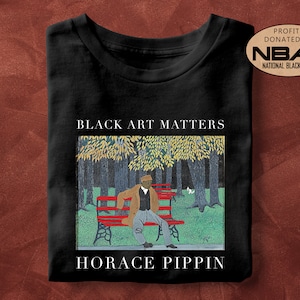 Horace Pippin, Black Art Matters, Unisex T-Shirt, Art T-Shirt, Fine Art, Art Lover Gift, Gift for Her, Gift for Him