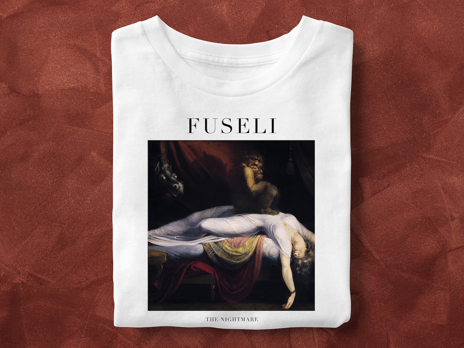 The Nightmare, Henry Fuseli Painting, Unisex T-shirt, Art T-shirt, Fine ...