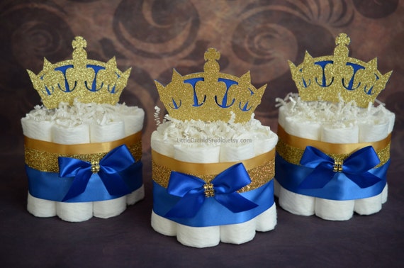 prince diaper cake