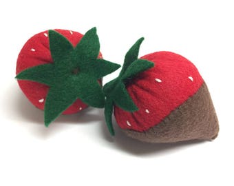 Chocolate Covered Stawberry with Catnip