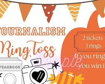 Fall Festival Booth Carnival Signs 11x17 Editable