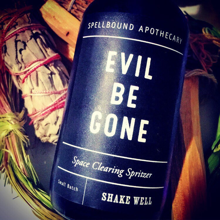 Evil Be Gone | Sage, Cedarwood, Palo Santo, Sweetgrass, Black Tourmal…