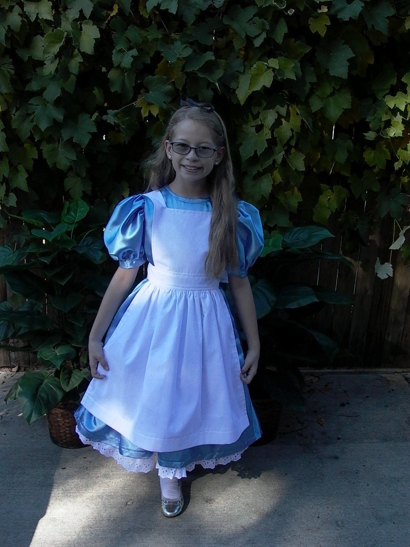 Girl's Alice in Wonderland Costume - Etsy