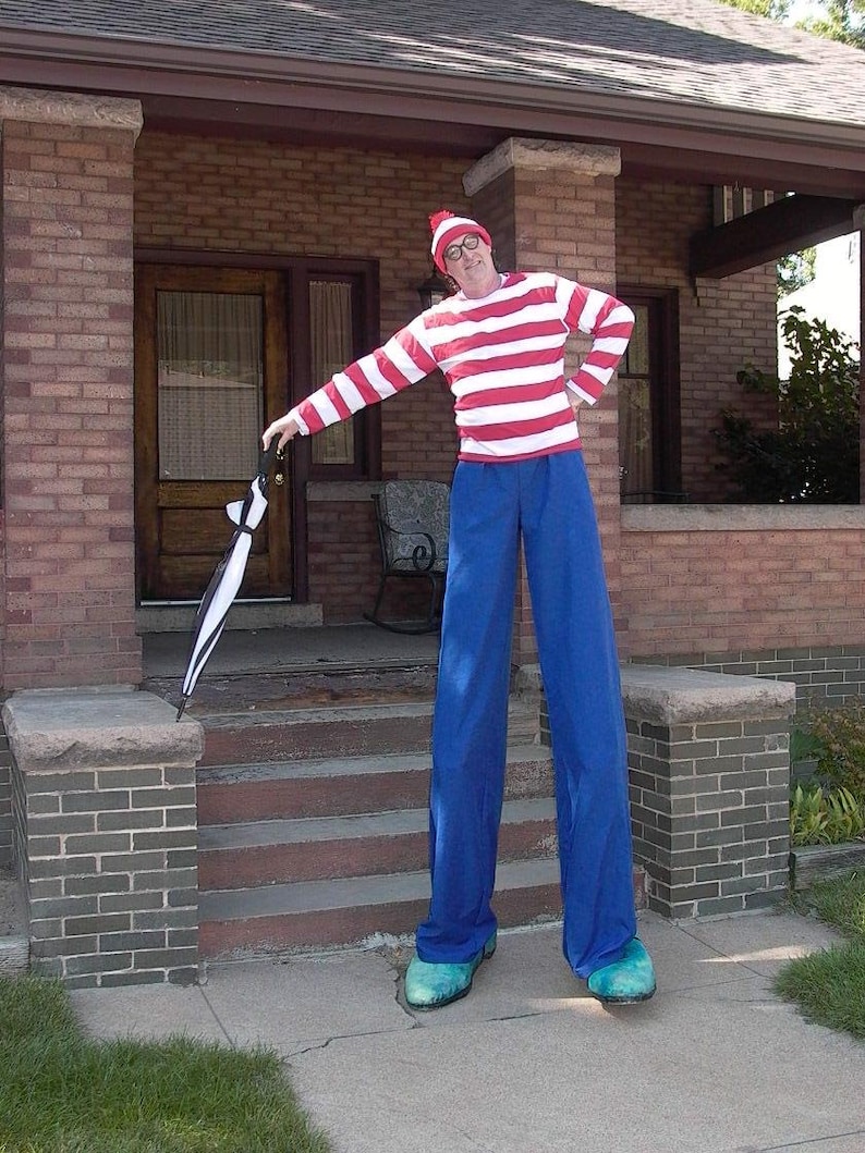 Men's Stilt Walker Costume Pants Etsy