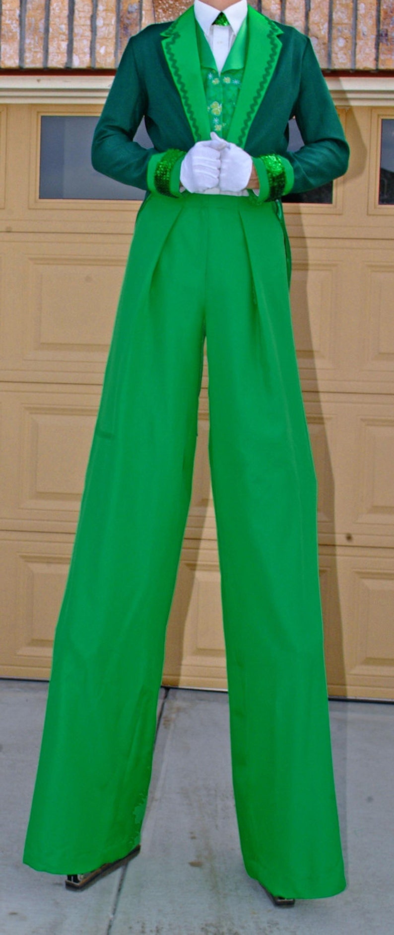 Men's Stilt Walker Costume Pants Etsy