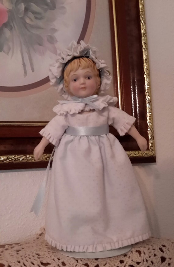 Avon Porcelain Doll Vintage Avon Doll Small Standing Etsy