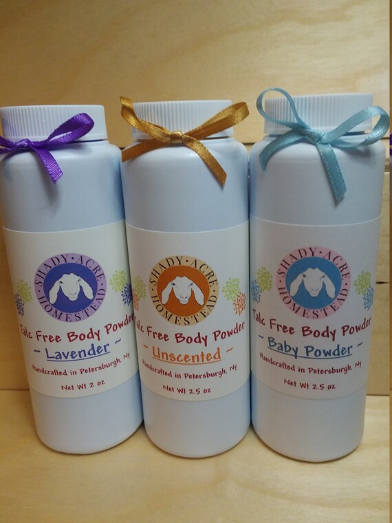 talc free baby powder