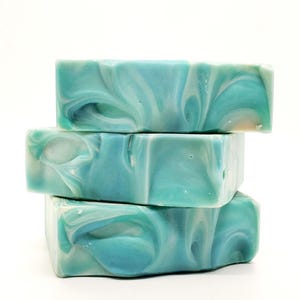 Goat Milk Soap Eucalyptus Cotton 5.5 oz Large Bar, Handmade Soap, Bar Soap, Goats Milk Soap, Lard Soap, Eucalyptus Scented Soap, Fresh Scent